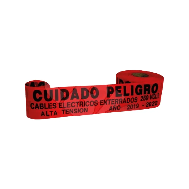Cinta señalizadora alta tensión