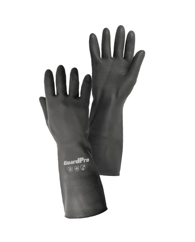 Guantes de jebe