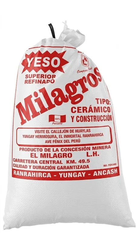 Yeso en bolsa (17 kg)